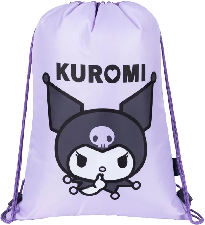 Worek na obuwie Kuromi violet - tantis.pl