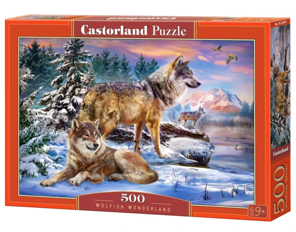 Castor. Puzzle 500 Wolfish Wonderland - tantis.pl