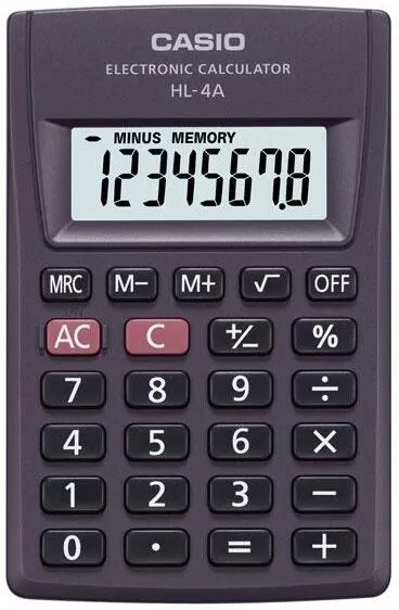 Kalkulator Casio HL-4A BOX - tantis.pl