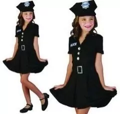 Policjantka rozmiar S 110-120cm - tantis.pl