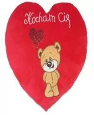 Serce Kocham Cię - Miś 48cm - tantis.pl