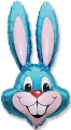 Balon foliowy Rabbit niebieski 60cm - tantis.pl