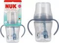 NUK. Butelka do nauki picia ze słomką. 150 ml. Pingwin - tantis.pl