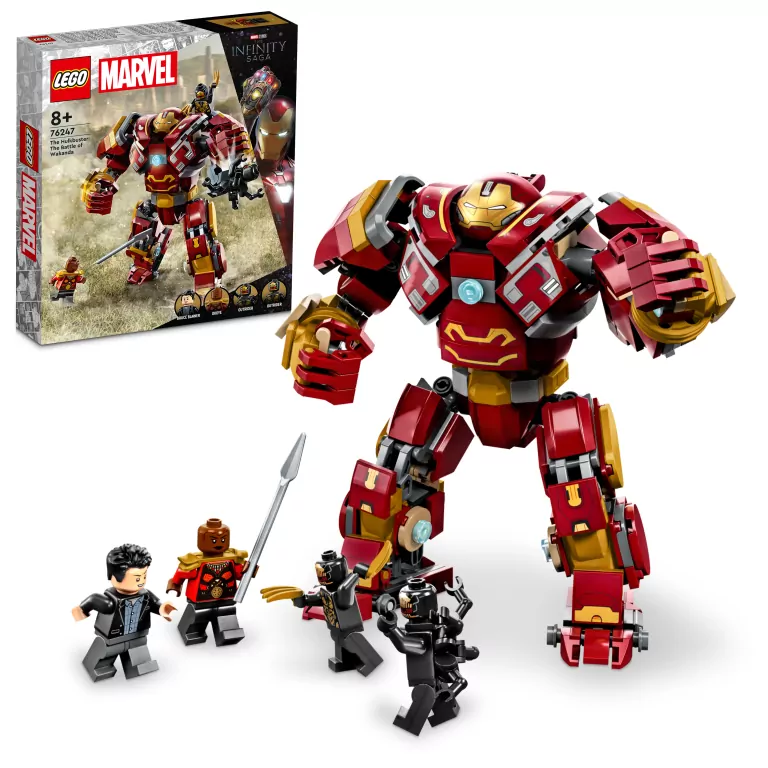 LEGO® Super Heroes Marvel. Hulkbuster bitwa o Wakandę 76247 - tantis.pl