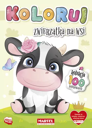 Koloruj Zwierzątka na wsi - tantis.pl