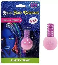 Kreda do malowania włosów UV różowa