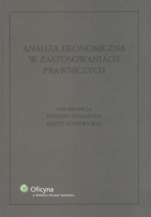 Analiza ekonomiczna w zastosowaniach prawniczych - tantis.pl
