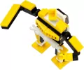 Klocki konstrukcyjne Alleblox RobotUnion 62el żółty - tantis.pl