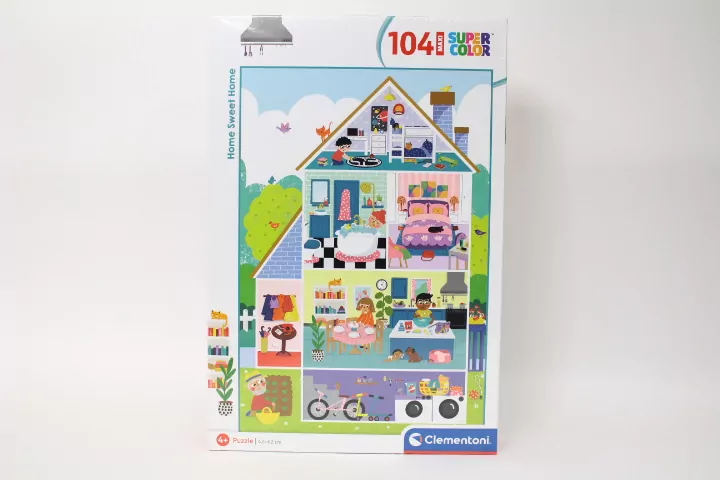 Puzzle 104. Maxi. Super Kolor. Home sweet home. 23775 - tantis.pl