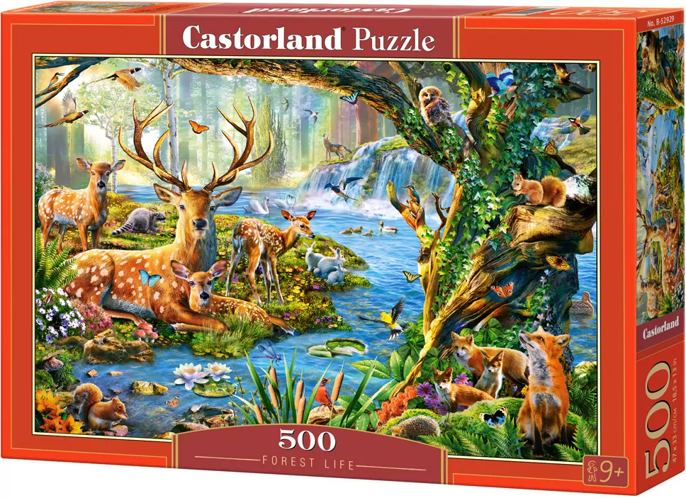 Puzzle 500. Leśne życie - tantis.pl