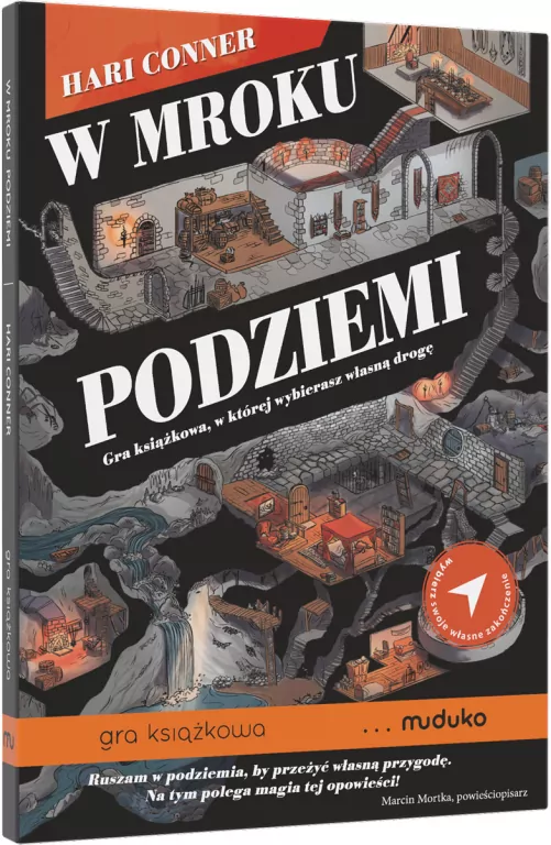 W mroku podziemi. Gra książkowa, w której wybierasz własną drogę - tantis.pl