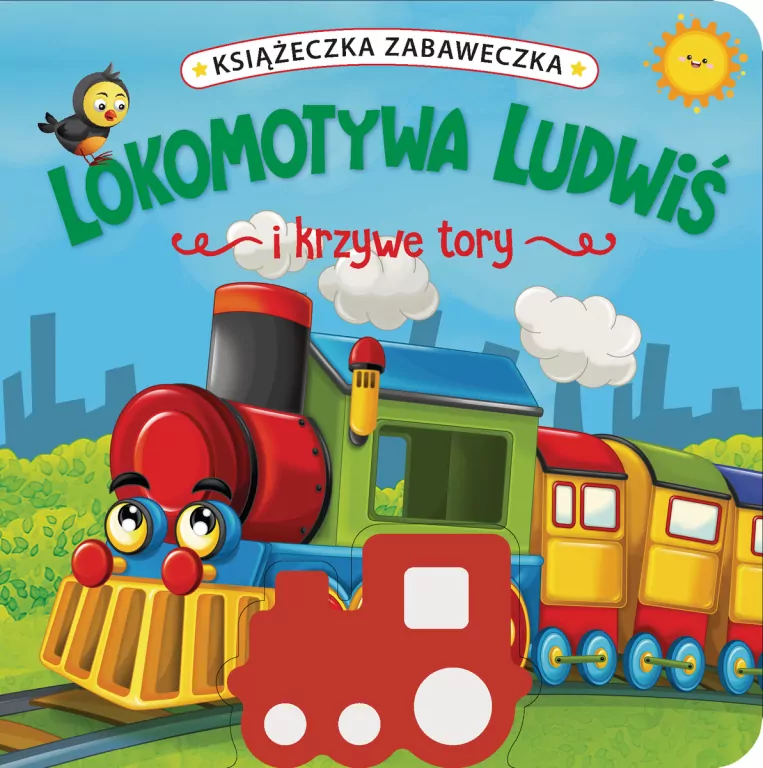 Lokomotywa Ludwiś i krzywe tory - tantis.pl
