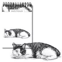 Szkicownik A6/60K na spirali - Kot - tantis.pl