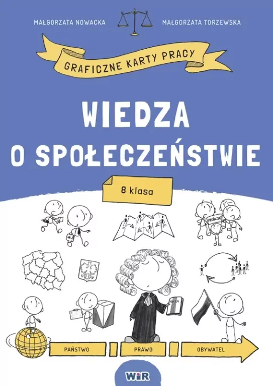 Wiedza o społeczeństwie graficzne karty pracy SP 8 - tantis.pl