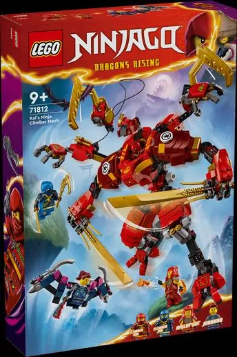 LEGO® NINJAGO®. Wspinaczkowy mech ninja Kaia 71812 - tantis.pl