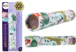 Kalejdoskop dziecięcy biały w zwierzątka