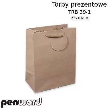 Torebka prezentowa. Craft 23x18x10cm - tantis.pl