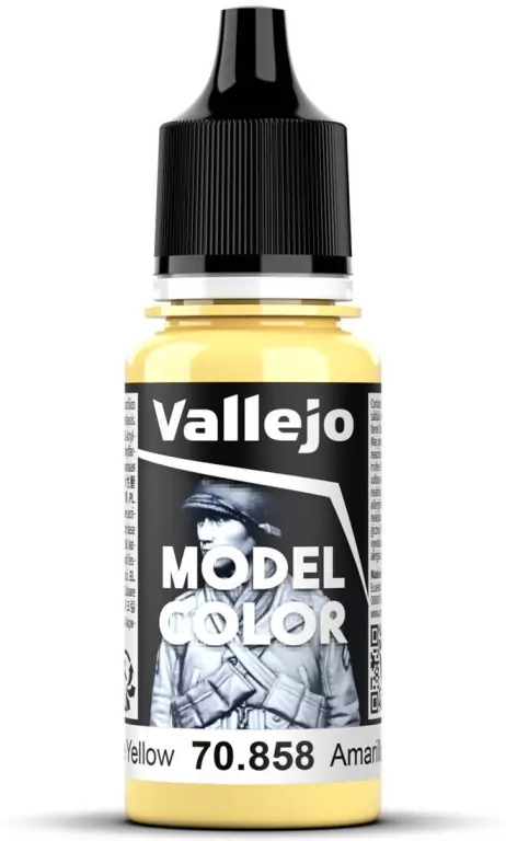Vallejo: 70.858 - Model Color - Ice Yellow (18 ml) - tantis.pl