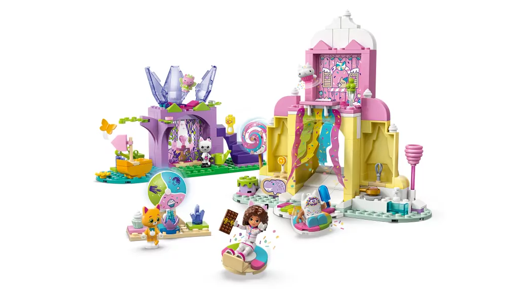 LEGO® Koci domek Gabi. Łakociowa Góra i Kiciowy Ogródek. 11205 - tantis.pl