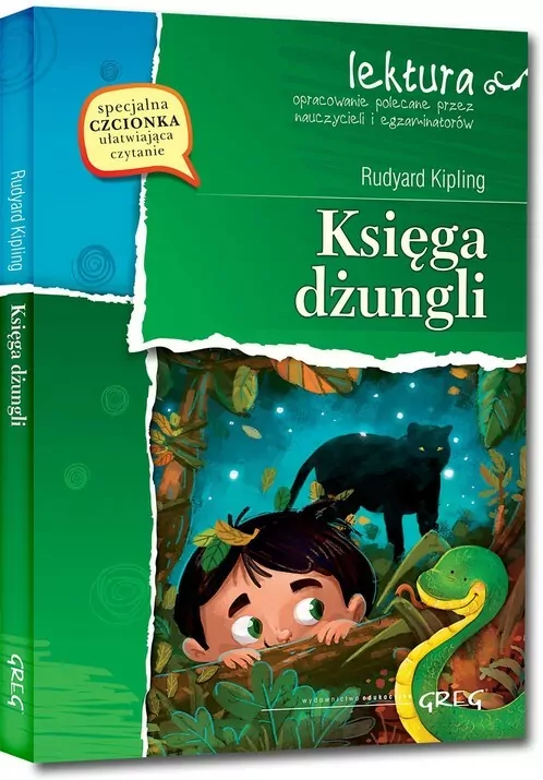 Księga dżungli. Lektura z opracowaniem - tantis.pl