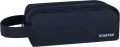 Piórnik saszetka 2 zamki Navy blue - tantis.pl