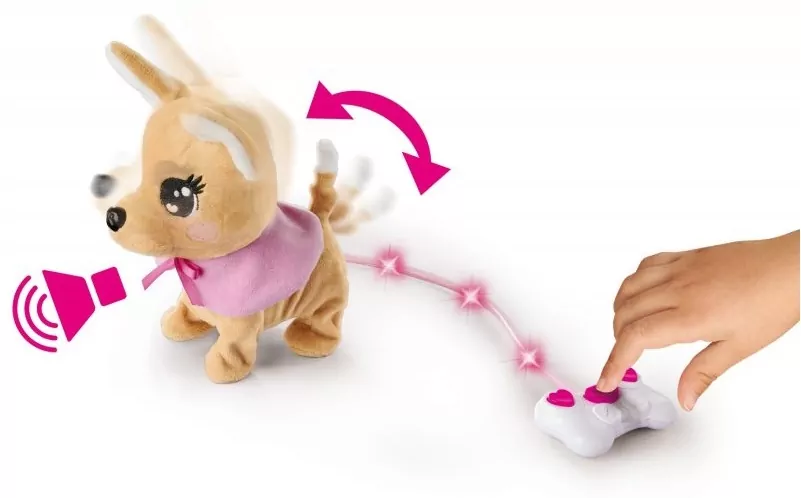 Simba. Interaktywny piesek Chi Chi Loomy - tantis.pl