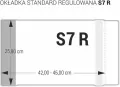 Okładka standard S7 - 258 regulowana (25szt) - tantis.pl