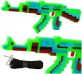 Karabin pikselowy ze światłem i dźwiękiem 39cm - tantis.pl
