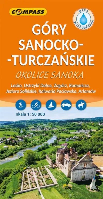 Mapa - Góry Sanocko-Turczańskie 1:50 000 - tantis.pl