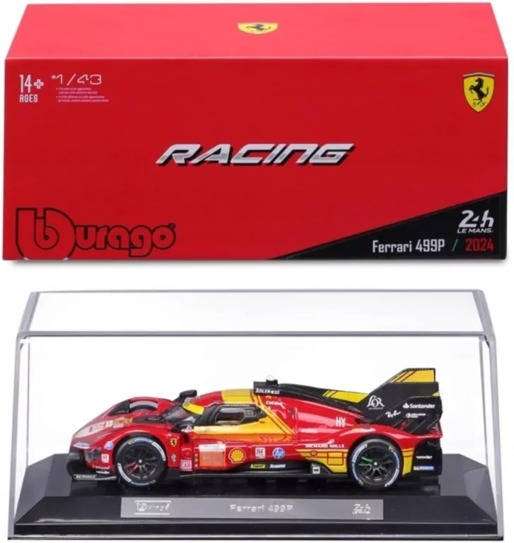 Ferrari Racing - 499P 24H LE Mans Champion 2024 - tantis.pl