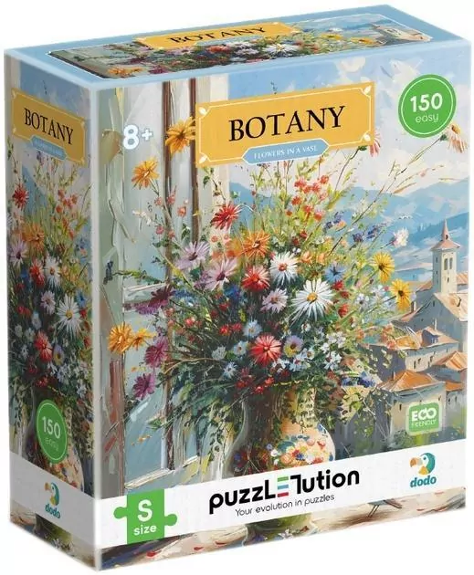 Puzzle Easy-S 150 Botanika: Kwiaty w wazonie - tantis.pl