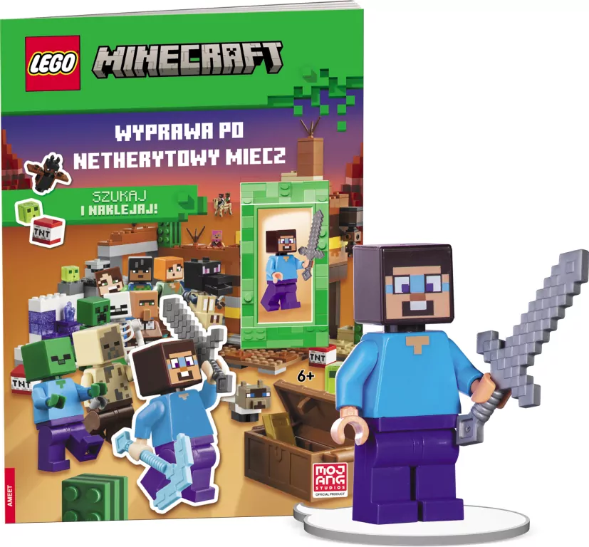 Lego Minecraft. Wyprawa po netherytowy miecz - tantis.pl
