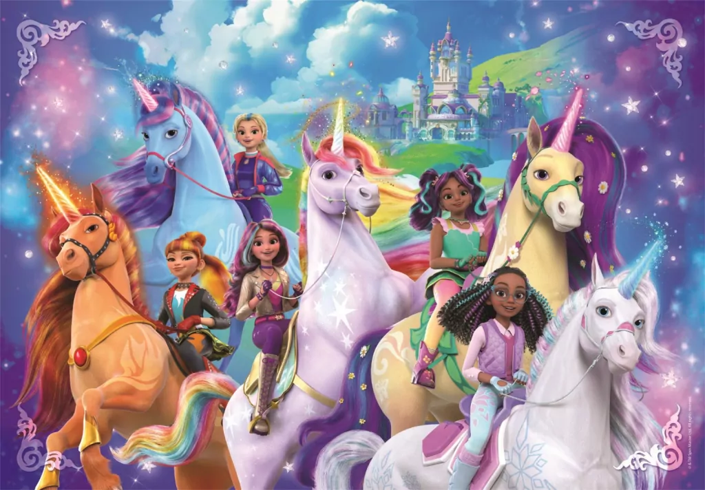 Puzzle 180 Super Unicorn Academy - tantis.pl