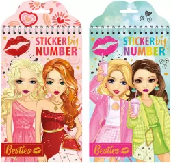 Zestaw kreatywny wyklejanie po numerach 15x24 cm