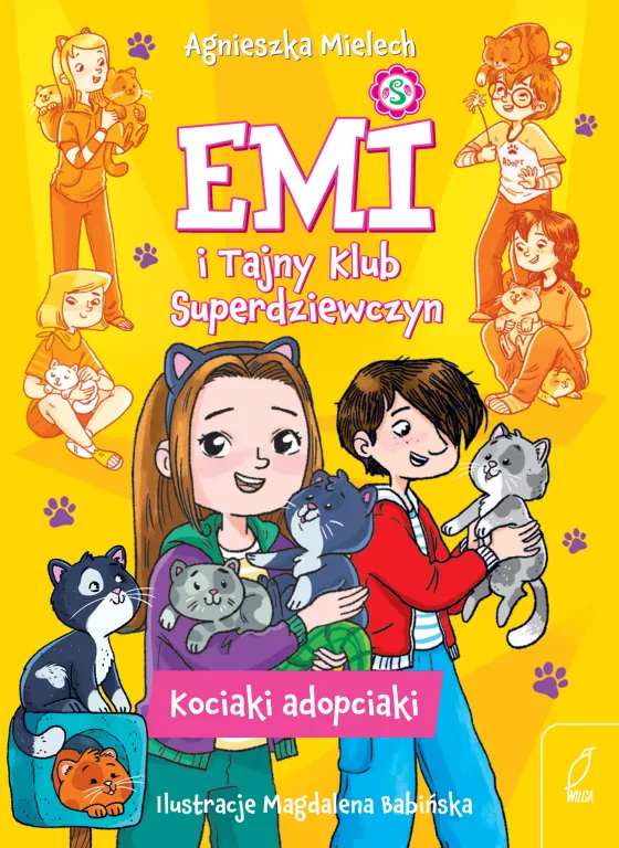 Kociaki adopciaki. Emi i Tajny Klub Superdziewczyn. Tom 14 - tantis.pl