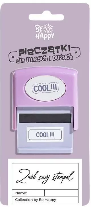 Pieczątka dla dzieci z napisem. COOL!!! - tantis.pl