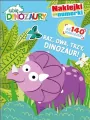 Lubię dinozaury. Raz, dwa, triceratops! Naklejki na numerki cz. 1 - tantis.pl