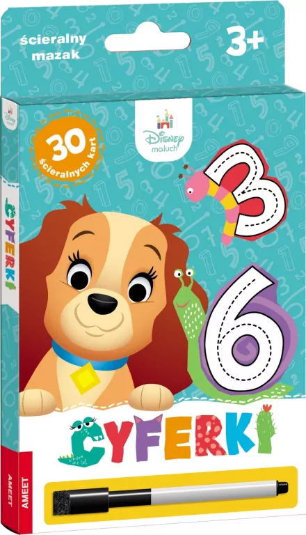 Disney Maluch. Cyferki. Karty - tantis.pl