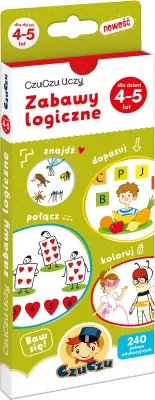 CzuCzu Uczy. Zabawy logiczne 4-5 lat