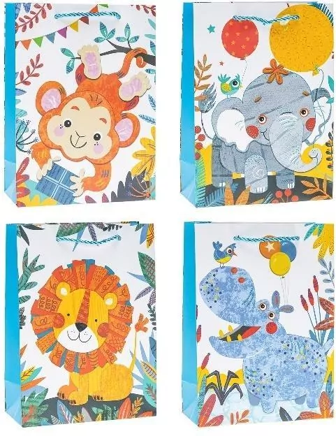 Torebka ozdobna pop-up 18x23x8cm mix ROZETTE - tantis.pl