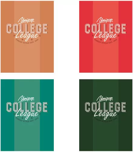 Zeszyt A5/60K kratka College Daily (10szt) - tantis.pl