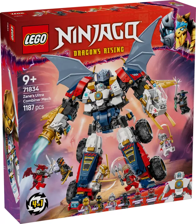 LEGO® Wielofunkcyjny ultramech Zane’a 71834 - tantis.pl