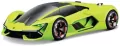 Lamborghini Millennio Light Green 1:24 BBURAGO - tantis.pl