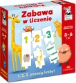 Zabawa w liczenie. Kapitan Nauka. Układanka edukacyjna 3-6 lat - tantis.pl