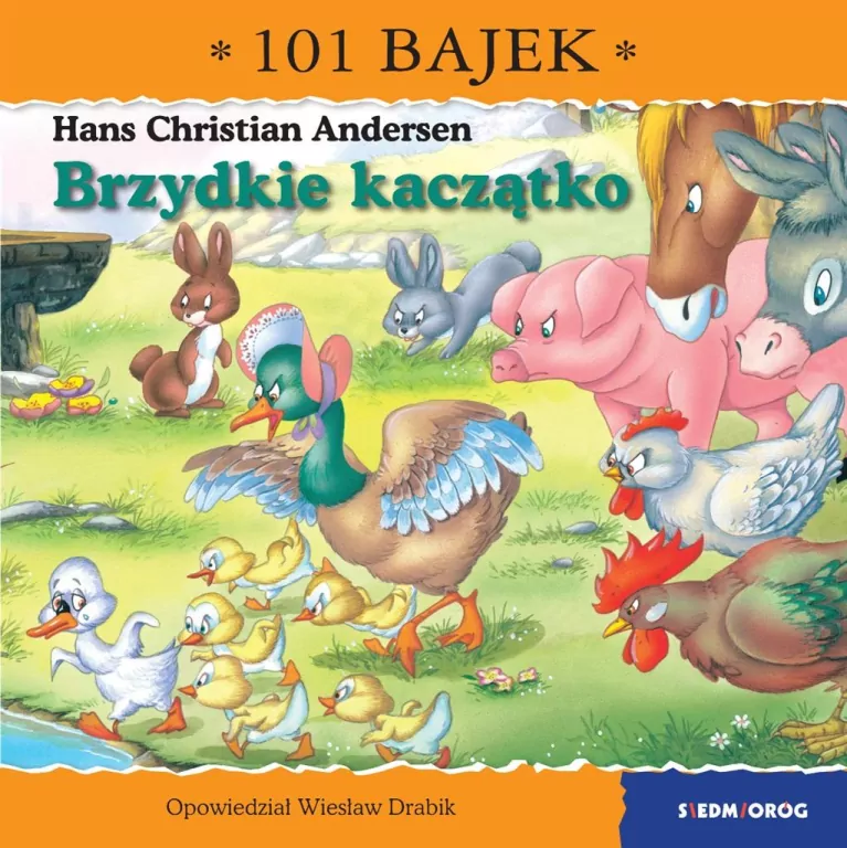 Brzydkie kaczątko. 101 bajek - tantis.pl