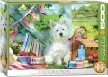 Puzzle 500 Scottie Dog Picnic 6500-5461 - tantis.pl