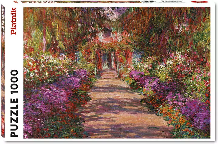 Puzzle 1000. Ogród w Giverny. Monet - tantis.pl