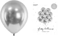Balony Glossy srebrne 30cm 10szt - tantis.pl