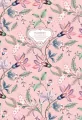 Notatnik ozdobny 143 x 210/96K linia. Kwiaty - tantis.pl