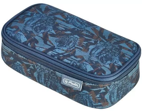 Piórnik z klapką bez wyposażenia camo tiger - tantis.pl